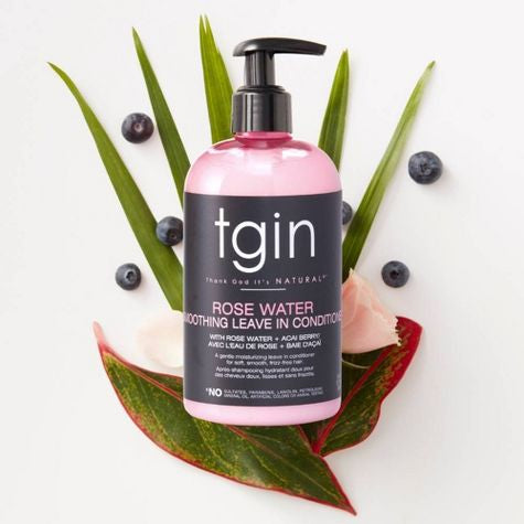 Tgin Rose Water Frizz Free Hydrating Conditioner 13 fl oz
