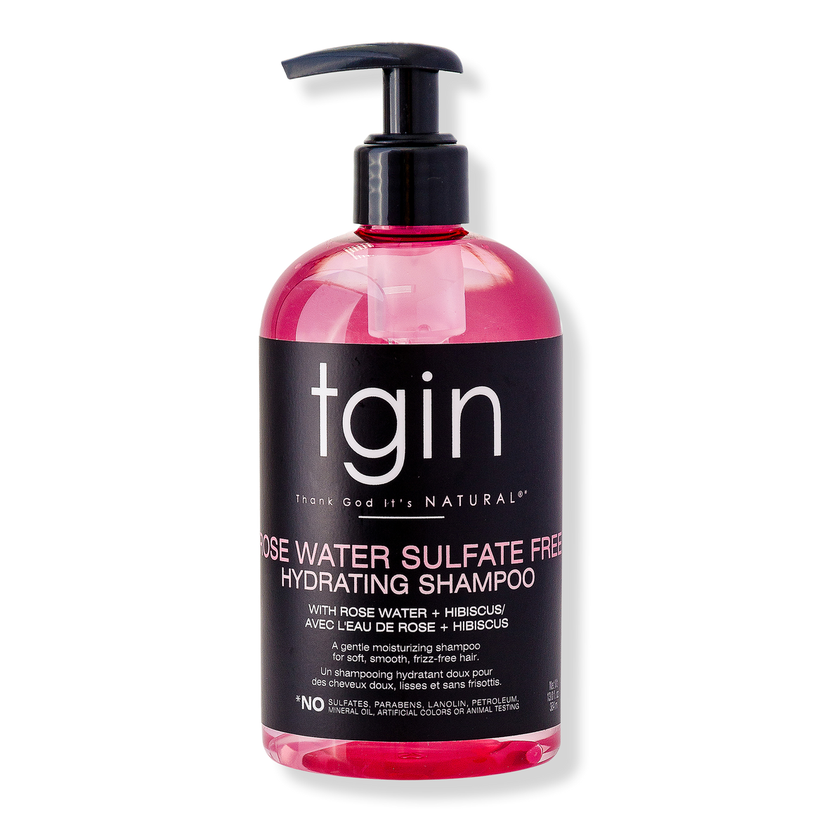 Rose Water Sulfate-Free Hydrating Shampoo 13 fl oz