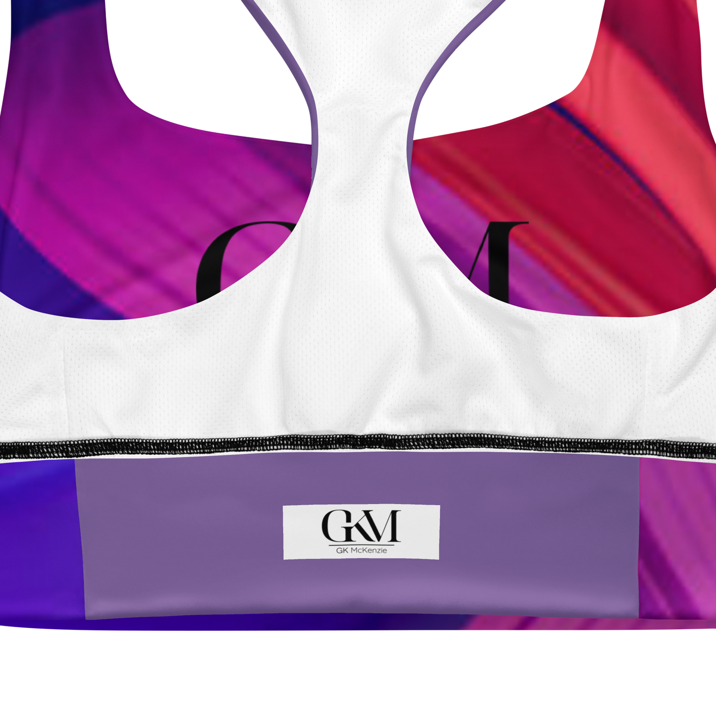 Recycled Longline Sports Bra - GKM GK McKenzie