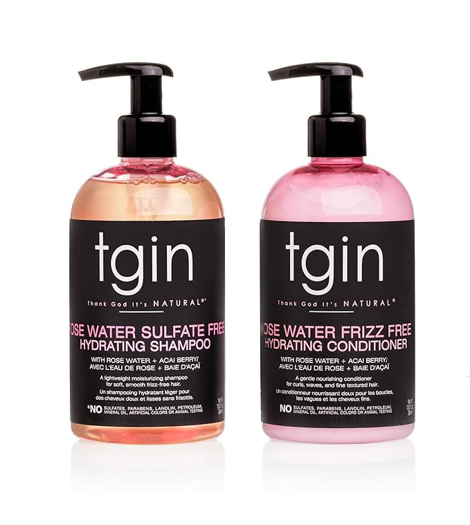Rose Water Sulfate-Free Hydrating Shampoo 13 fl oz