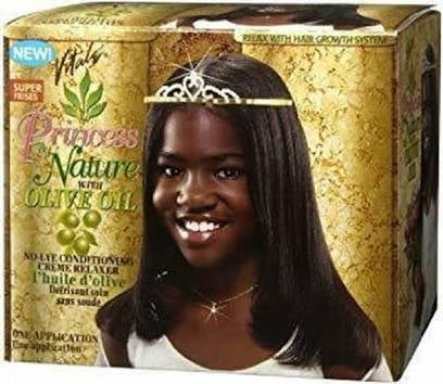 VITALE PRINCESS BY NATURE OLIVE OIL RELAXER KIT 1APPL - SUPER