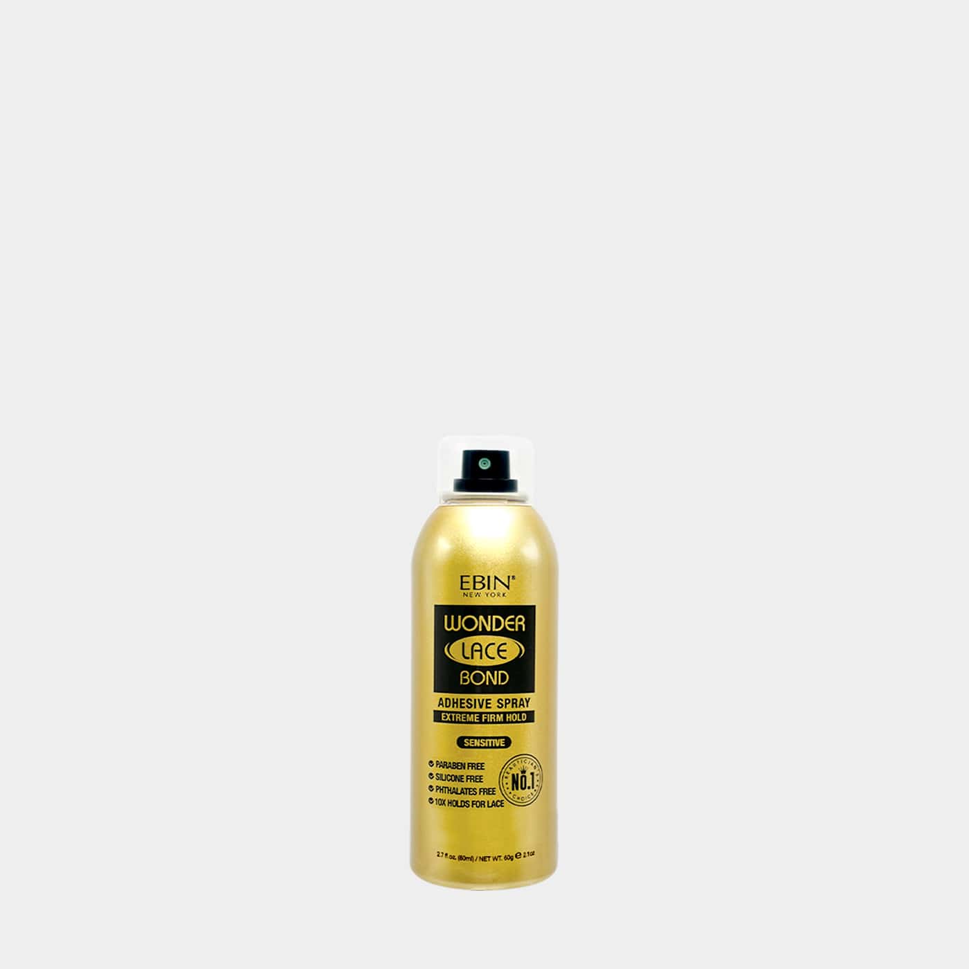 EBIN New York WONDER LACE BOND WIG ADHESIVE SPRAY - SENSITIVE (2.7OZ/ 80ML)