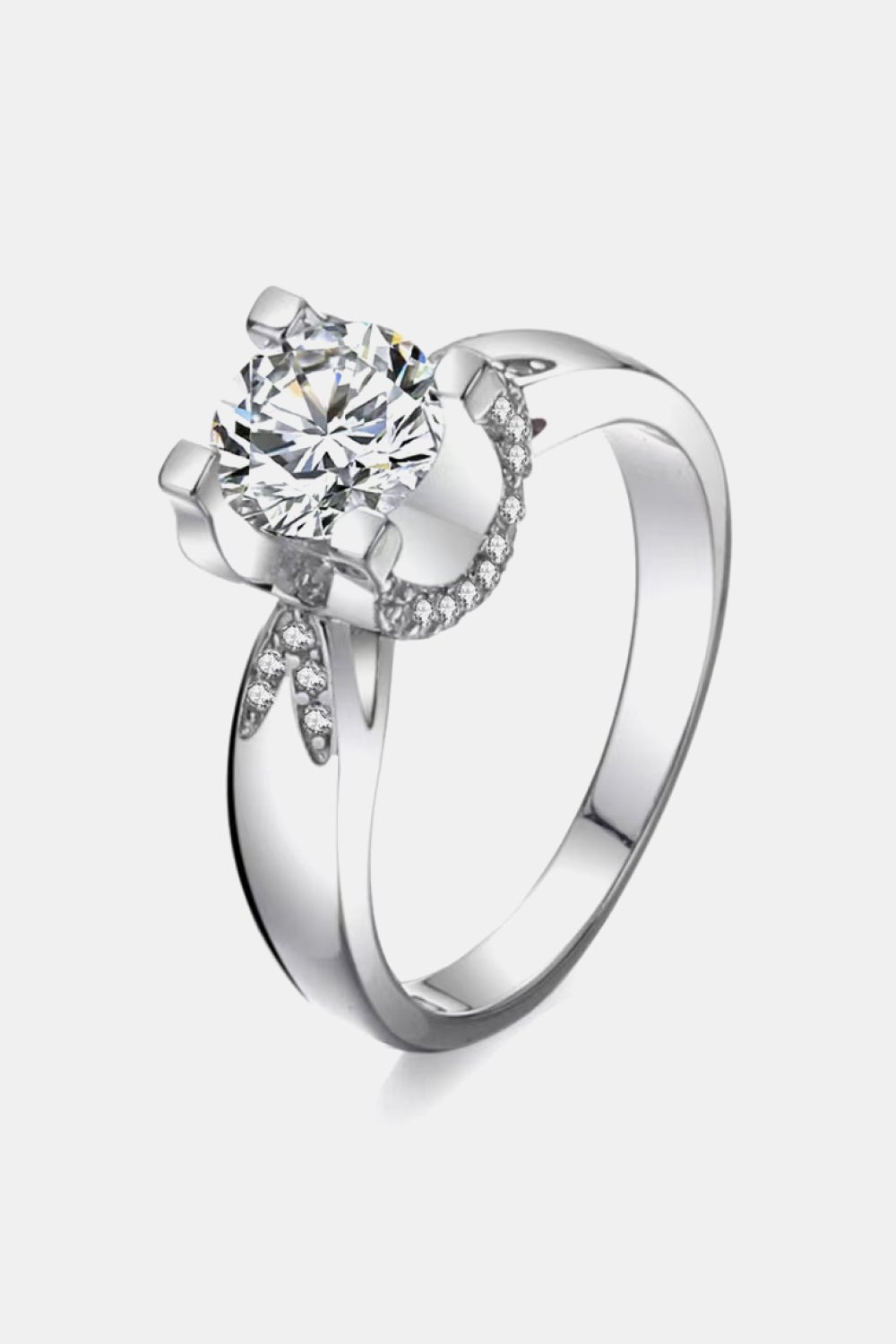 2 Carat Moissanite 925 Sterling Silver Ring - Zen Allure Beauty®️