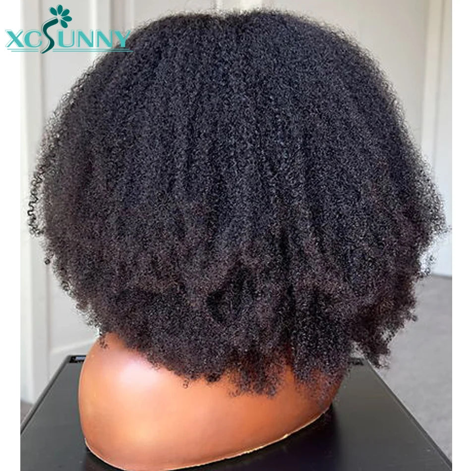V Part Wig Human Hair Afro Kinky Curly Vpart Wig No Leave Out With Your Hairline Glueless Brazilian Upgrade U Part Wig For Women