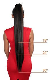 EVE Hair Inc. CASABLANCA WRAP PONYTAIL - SILKY STRAIGHT 18" - Zen Allure Beauty®️