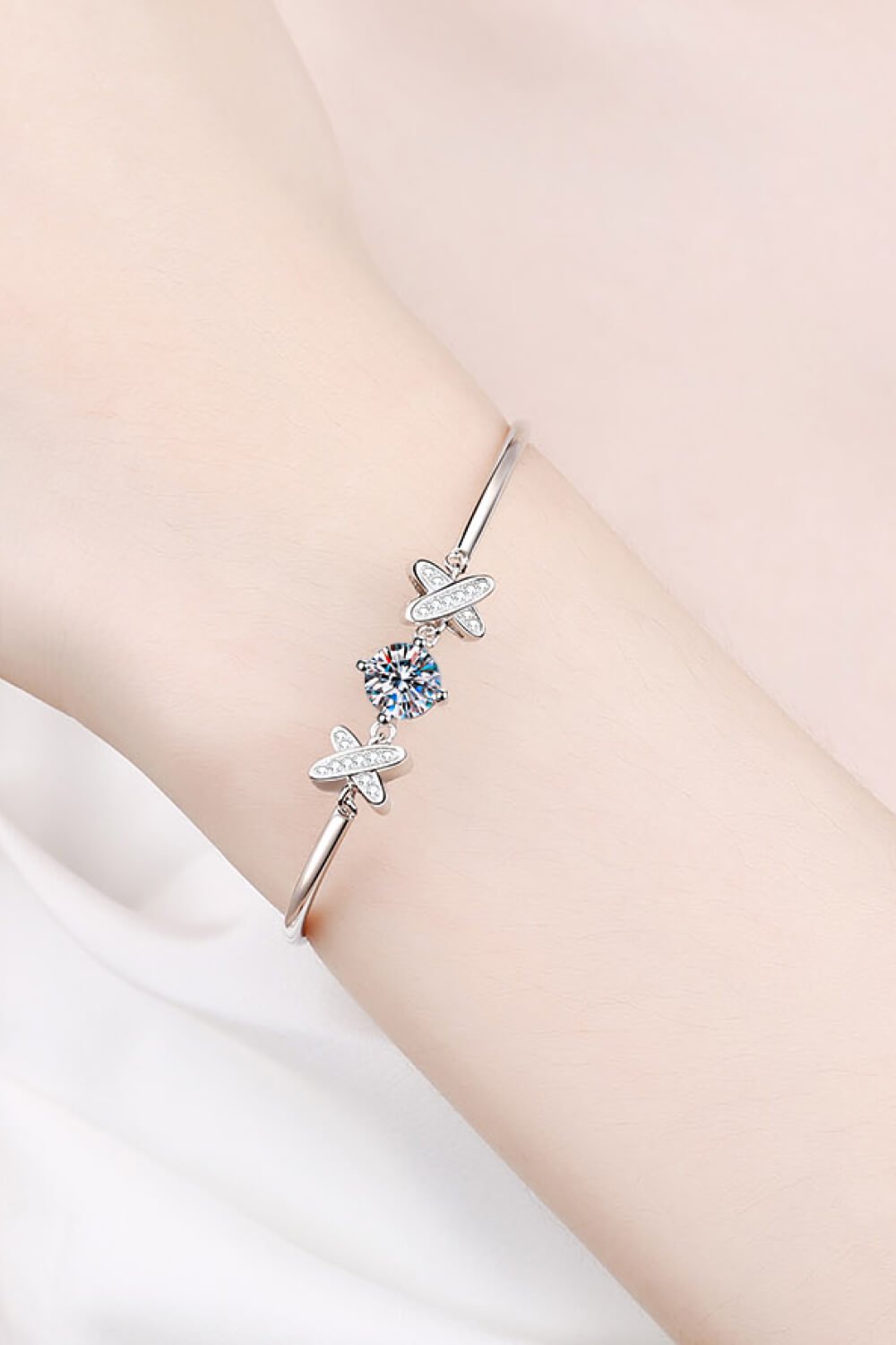 Happy State of Mind 1 Carat Moissanite Bracelet - Zen Allure Beauty®️