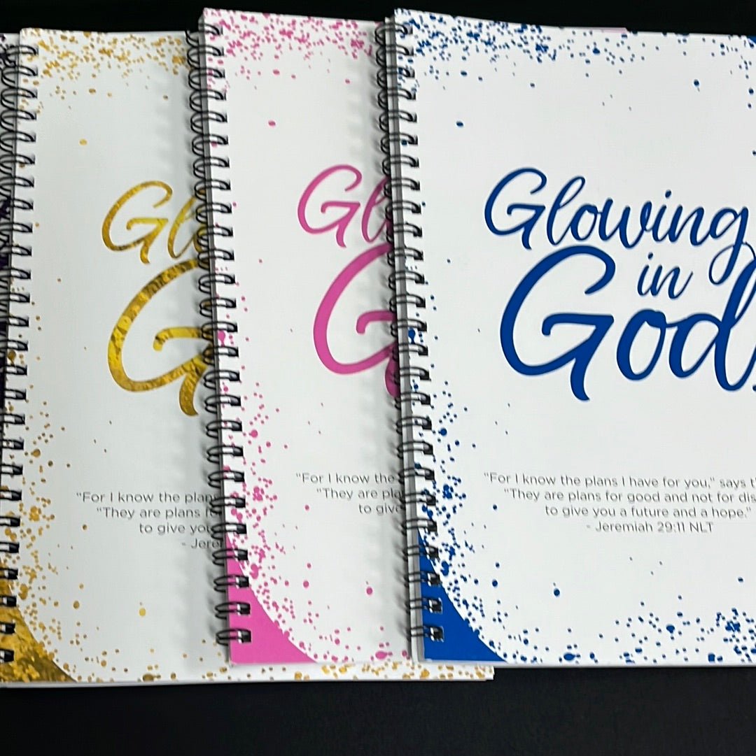 Journal - Glowing In God - Zen Allure Beauty®️