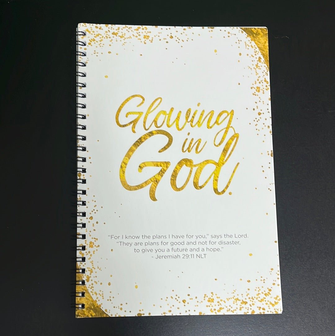 Journal - Glowing In God - Zen Allure Beauty®️