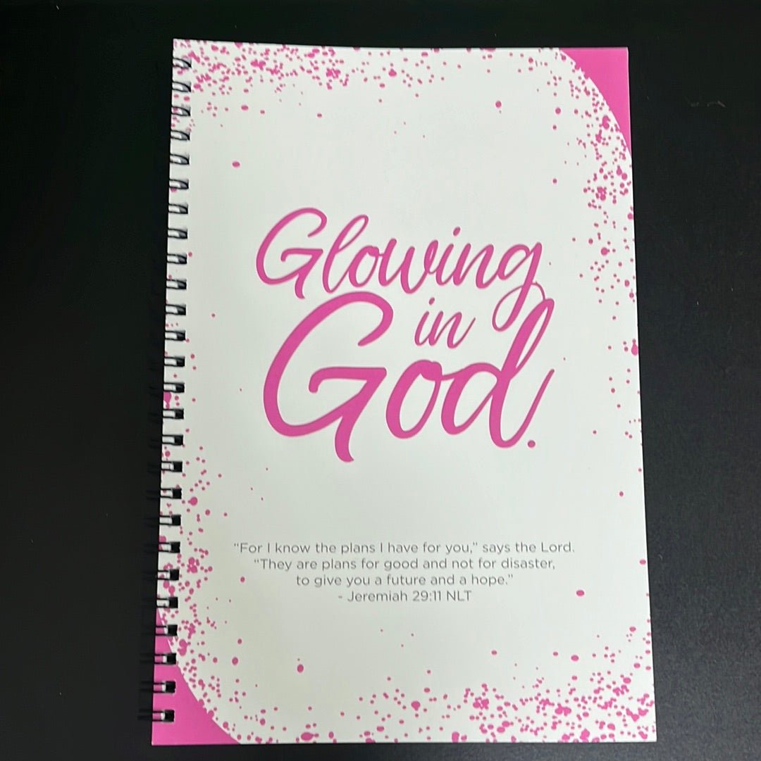 Journal - Glowing In God - Zen Allure Beauty®️