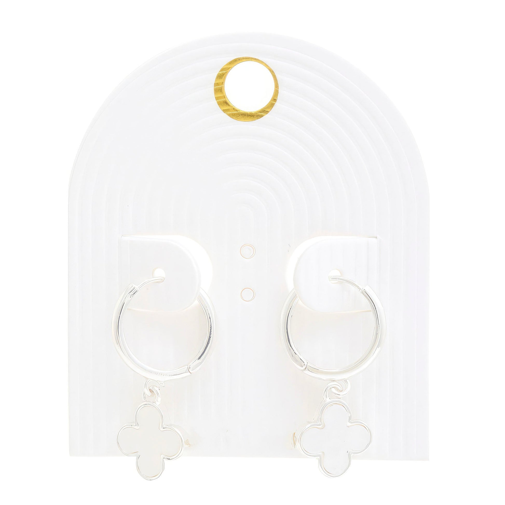 Moroccan Shape Hoop Earring - Zen Allure Beauty®️