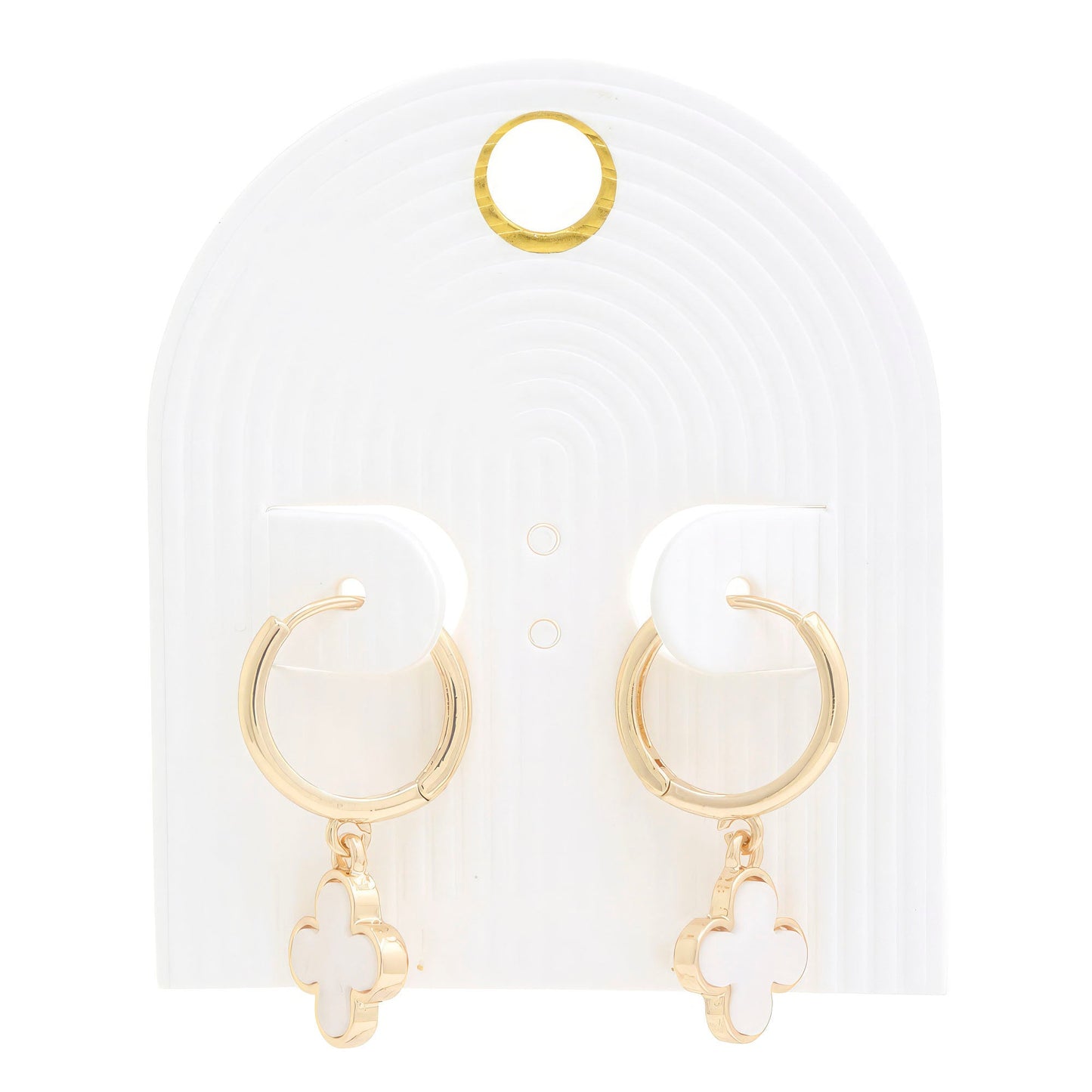 Moroccan Shape Hoop Earring - Zen Allure Beauty®️