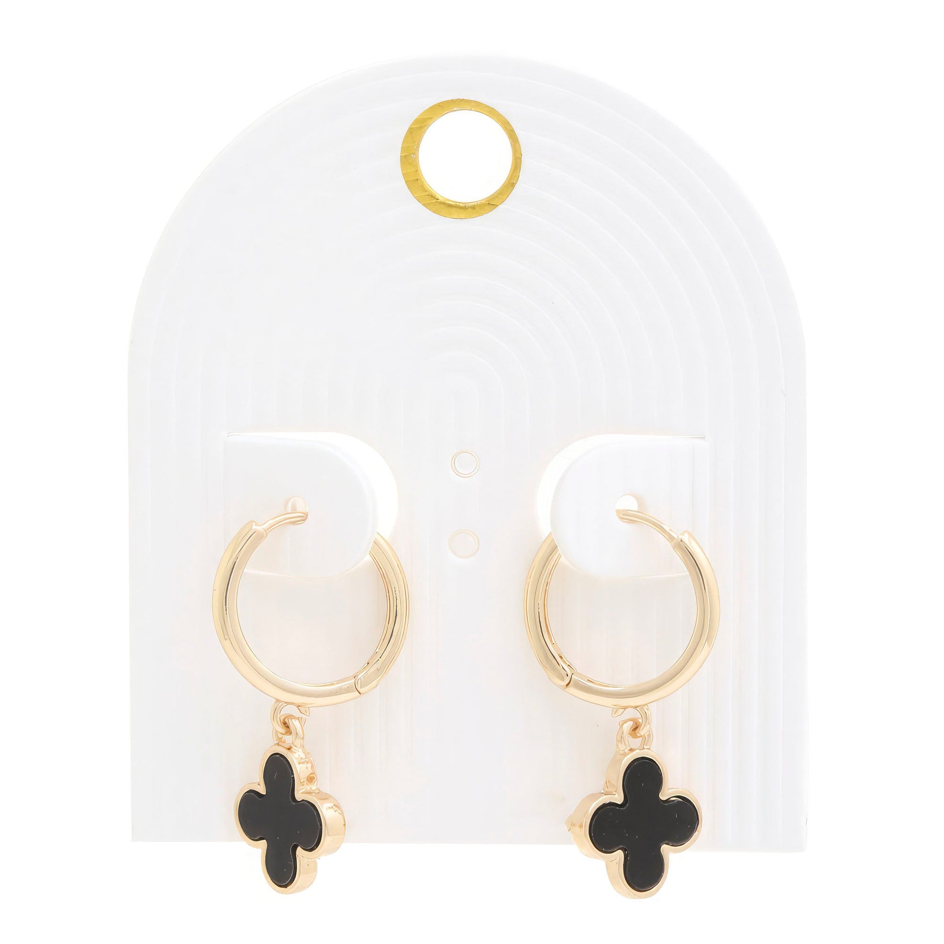 Moroccan Shape Hoop Earring - Zen Allure Beauty®️