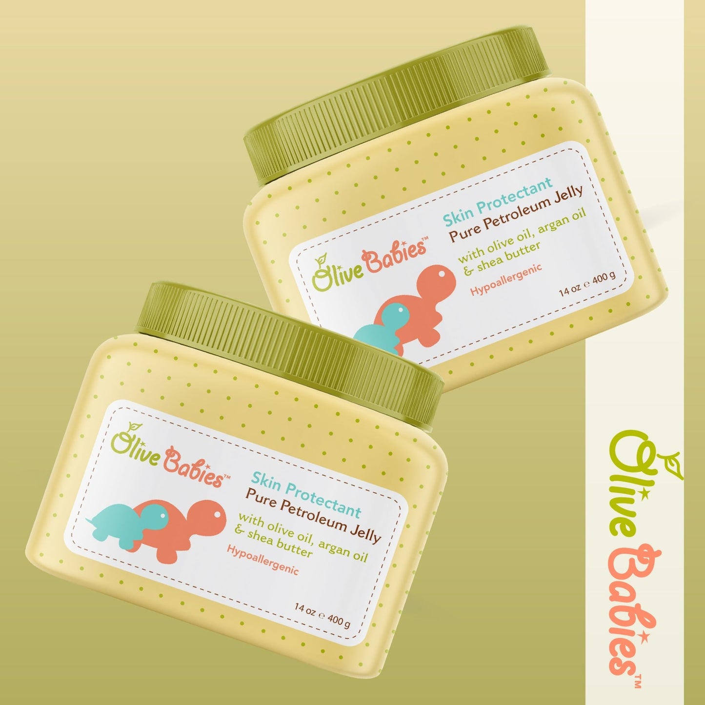 Olive Babies Pure Petroleum Jelly 8oz - Zen Allure Beauty®️