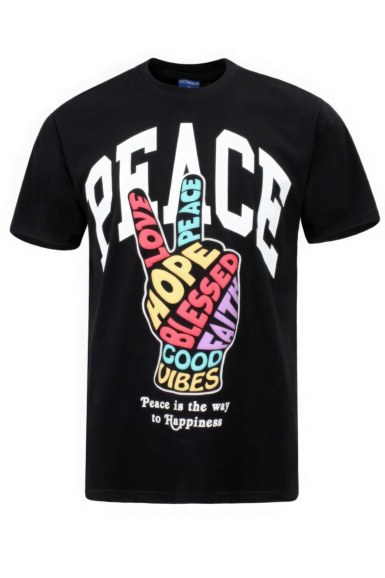 Peace Hand Sign T - shirts - Zen Allure Beauty®️