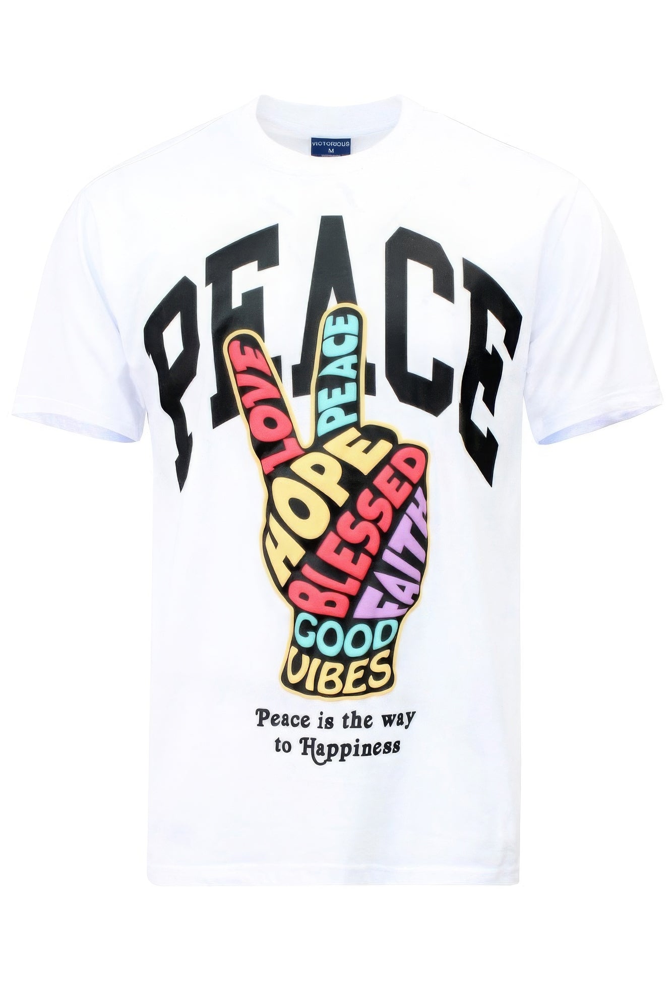 Peace Hand Sign T - shirts - Zen Allure Beauty®️