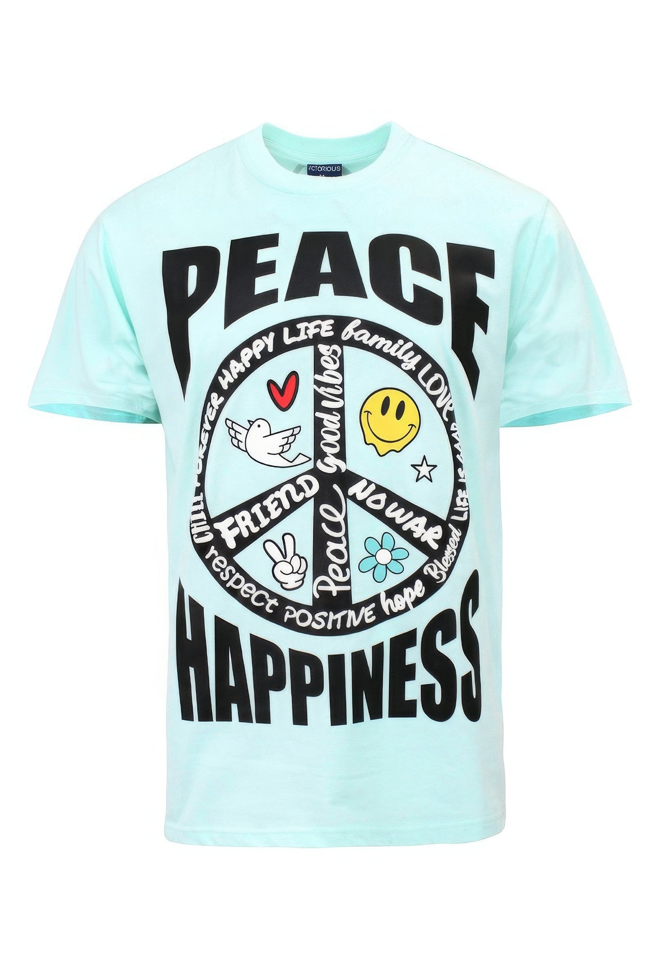 Peace Happiness T - shirts - Zen Allure Beauty®️