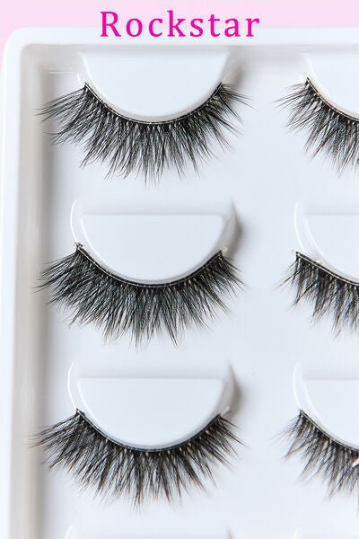 SO PINK BEAUTY Faux Mink Eyelashes 5 Pairs - Zen Allure Beauty®️