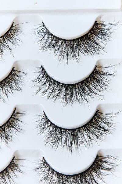 SO PINK BEAUTY Mink Eyelashes 5 Pairs - Zen Allure Beauty®️