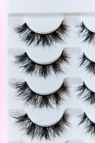 SO PINK BEAUTY Mink Eyelashes 5 Pairs - Zen Allure Beauty®️