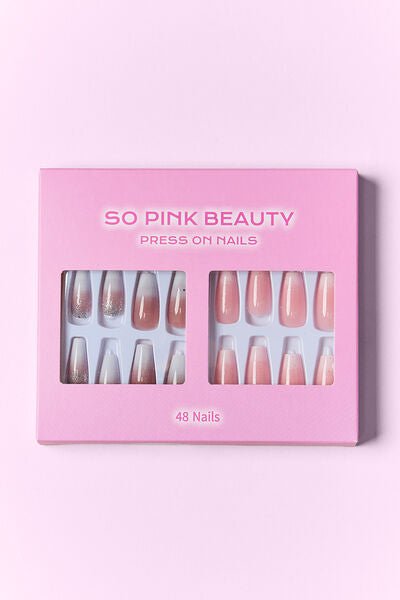 SO PINK BEAUTY Press On Nails 2 Packs - Zen Allure Beauty®️