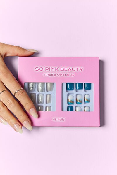 SO PINK BEAUTY Press On Nails 2 Packs - Zen Allure Beauty®️