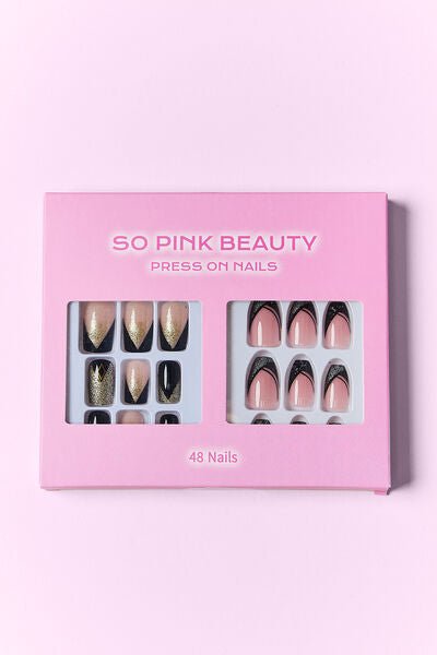 SO PINK BEAUTY Press On Nails 2 Packs - Zen Allure Beauty®️