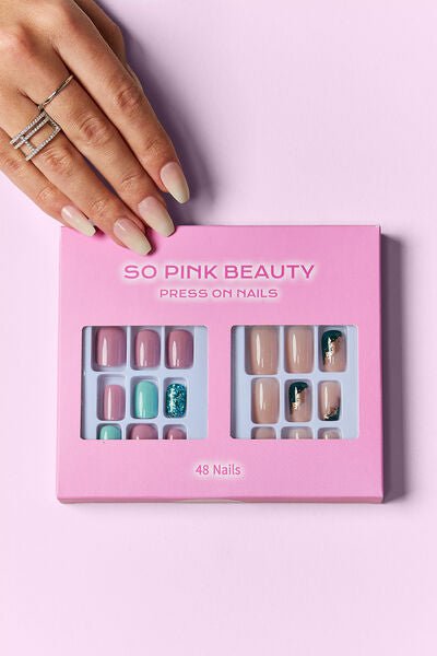 SO PINK BEAUTY Press On Nails 2 Packs - Zen Allure Beauty®️