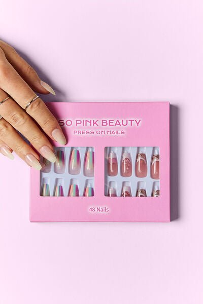 SO PINK BEAUTY Press On Nails 2 Packs - Zen Allure Beauty®️