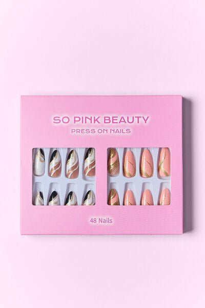 SO PINK BEAUTY Press On Nails 2 Packs - Zen Allure Beauty®️