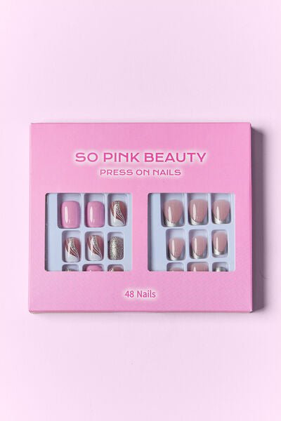 SO PINK BEAUTY Press On Nails 2 Packs - Zen Allure Beauty®️