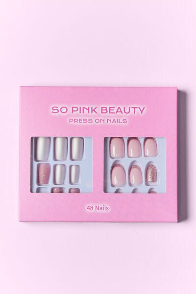 SO PINK BEAUTY Press On Nails 2 Packs - Zen Allure Beauty®️