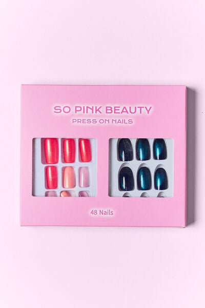 SO PINK BEAUTY Press On Nails 2 Packs - Zen Allure Beauty®️