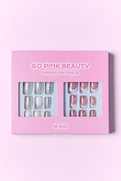 SO PINK BEAUTY Press On Nails 2 Packs - Zen Allure Beauty®️