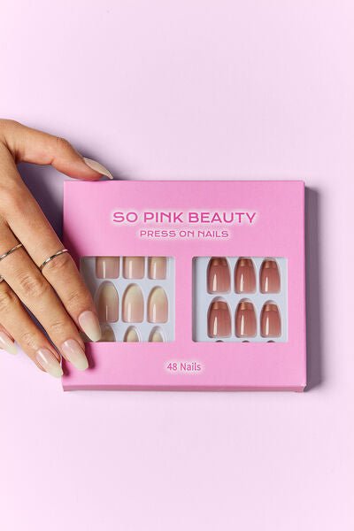 SO PINK BEAUTY Press On Nails 2 Packs - Zen Allure Beauty®️