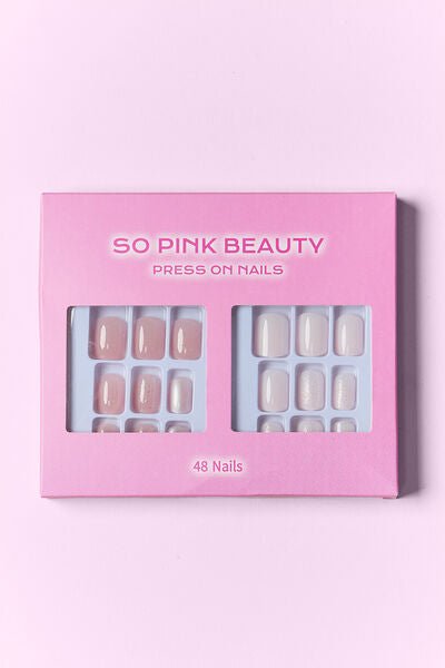 SO PINK BEAUTY Press On Nails 2 Packs - Zen Allure Beauty®️