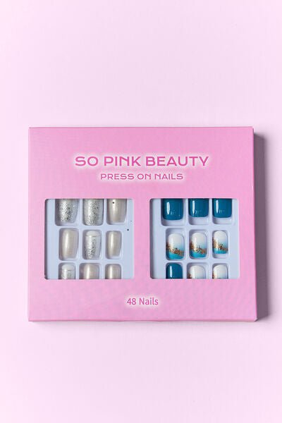 SO PINK BEAUTY Press On Nails 2 Packs - Zen Allure Beauty®️