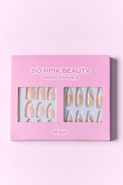 SO PINK BEAUTY Press On Nails 2 Packs - Zen Allure Beauty®️