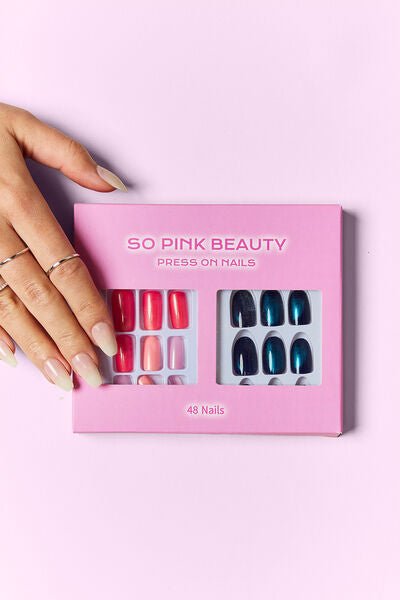 SO PINK BEAUTY Press On Nails 2 Packs - Zen Allure Beauty®️