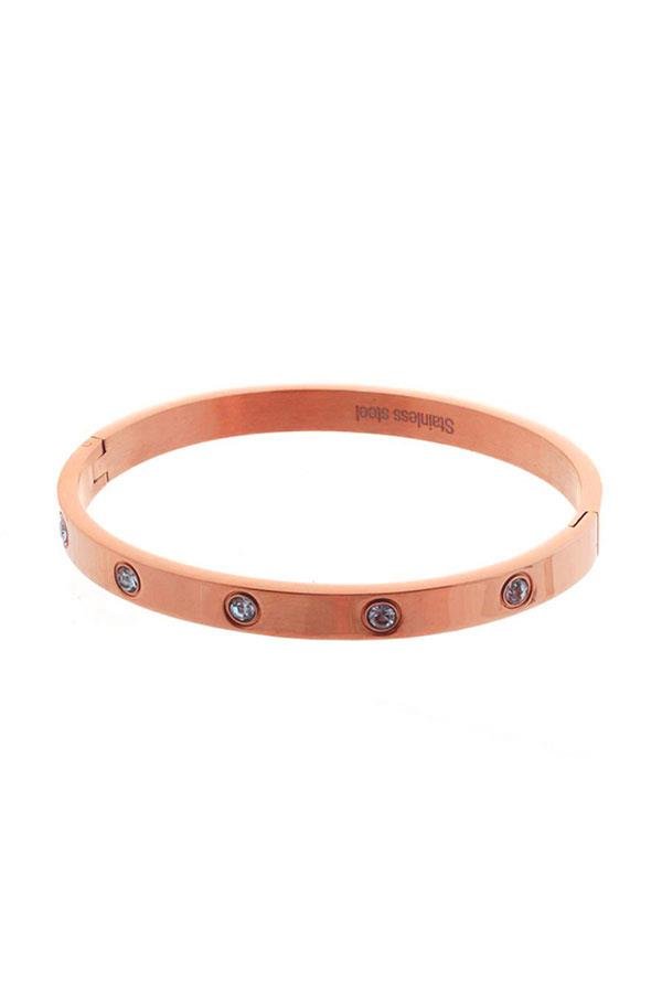 Stainless Steel Cubic Metal Bracelet - Zen Allure Beauty®️