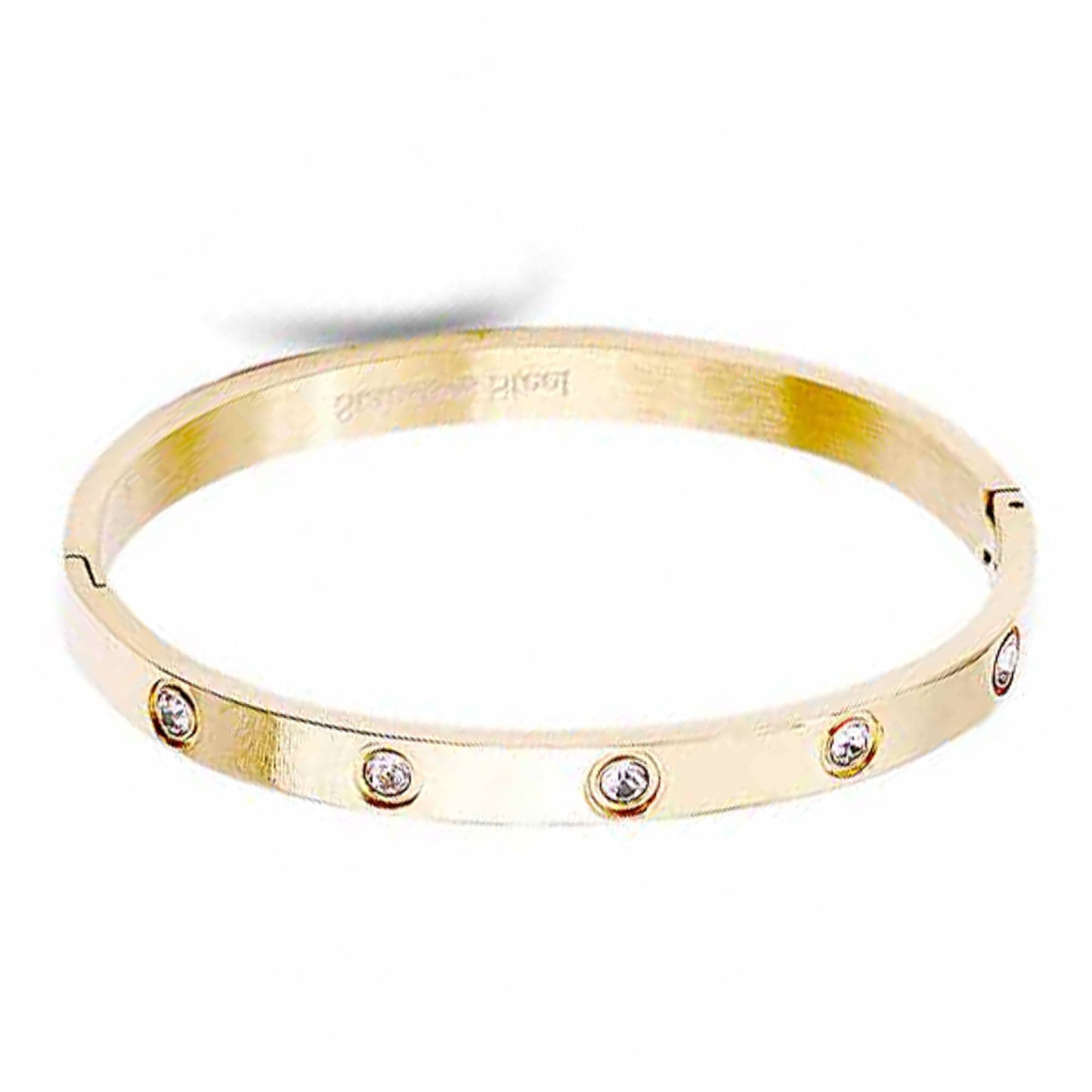 Stainless Steel Cubic Metal Bracelet - Zen Allure Beauty®️