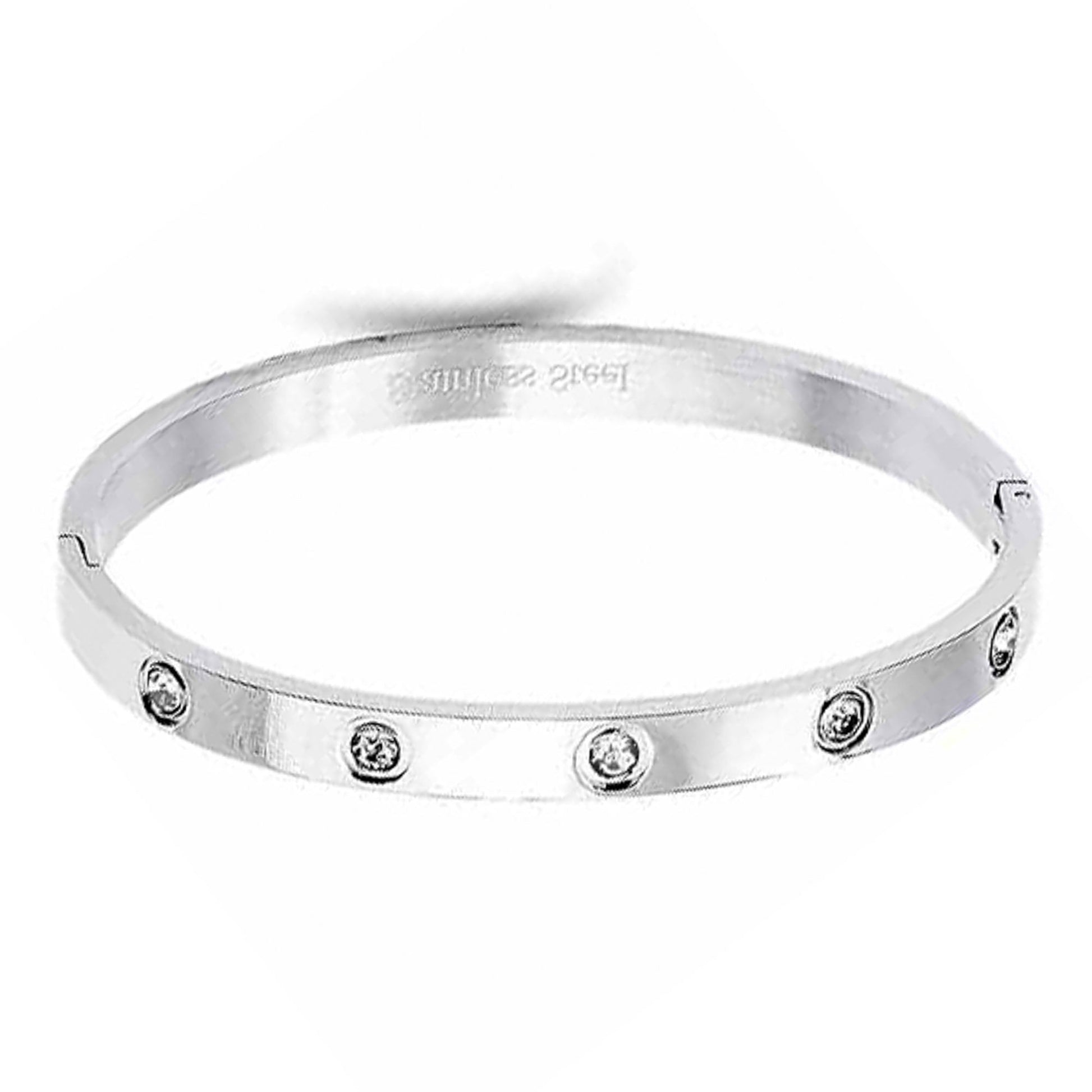 Stainless Steel Cubic Metal Bracelet - Zen Allure Beauty®️