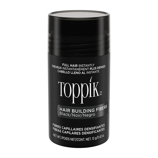 TOPPIK Hair Building Fibers Black 0.42oz - Zen Allure Beauty®️