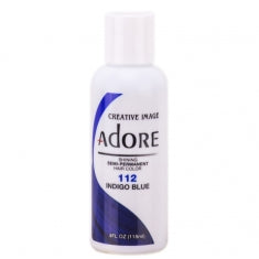 Adore Semi-Permanent Hair Color 112 Indigo Blue 4 oz