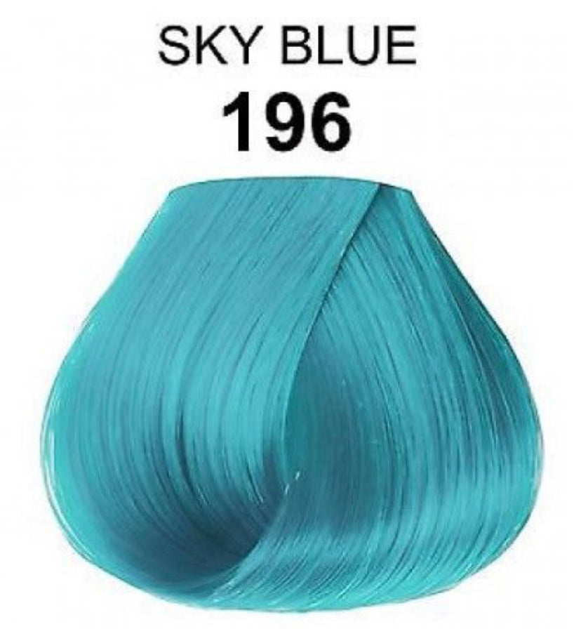 Adore Semi-Permanent Hair Color 196 Skyblue 4 oz