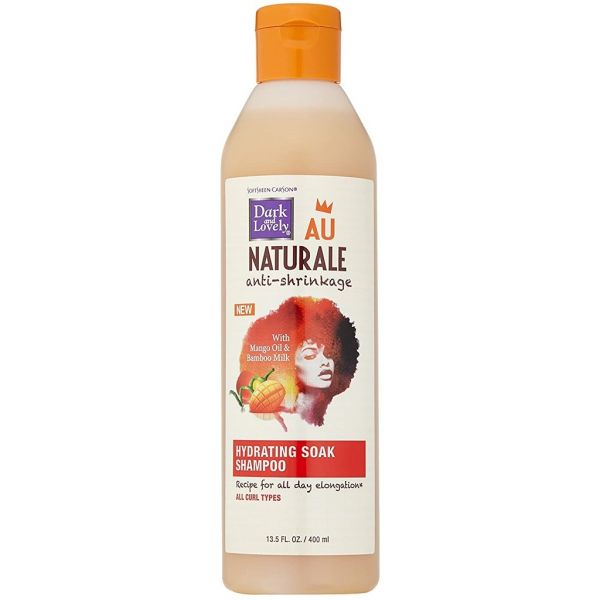 Softsheen-Carson Dark and Lovely Au Naturale Anti-Shrinkage Hydrating Soak Shampoo 13.5 oz